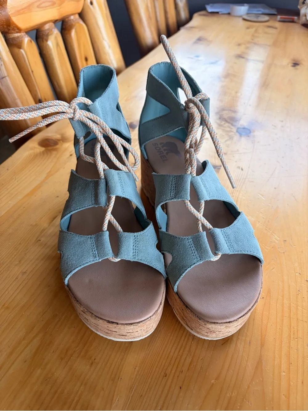 Sorel platform sandals